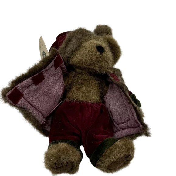 Boyds Bears & Friends "Mr Baybeary" Plush J.B. Bean Christmas Bear Christmas - Picture 3 of 8